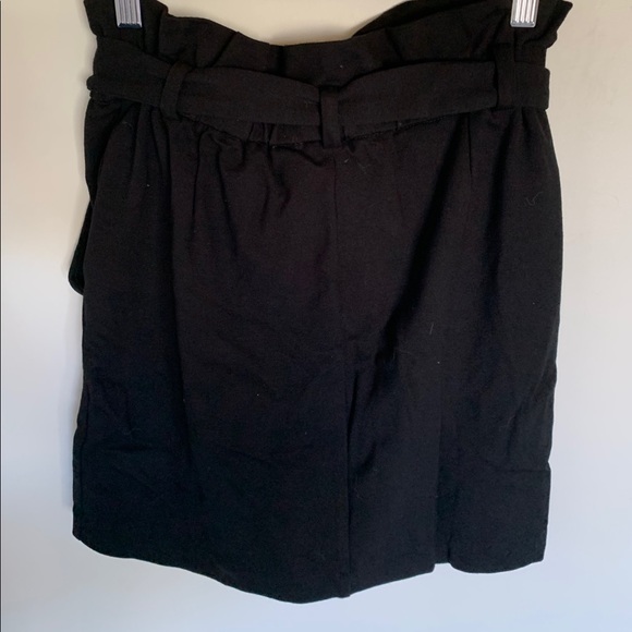 DYNAMITE Belted Paperbag Mini Skirt - Picture 4 of 5